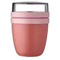 Mepal Lunchbox Ellipse 2tlg. Kunststoff Mauve S (Small)