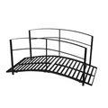 Gartenbrücke Celia Zierbrücke Teichbrücke Metall HTI-Living