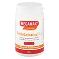 Megamax Nutrition Trink Geltaine Kollagen Pulver - mit Collagen-Hydrolysat Biotin Vitamin C. Orangen-Geschmack. Ideal als tägliche Ergänzung für Haut, Haare und Nägel*.
