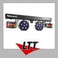 beamZ SB02 ShowBar Akku 2x Derby und 2x PAR