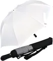 iX-brella Taschenregenschirm Trekking Golf-Taschenschirm XXL mit Umhängetasche, mit riesigem 124cm Dach-Durchmesser