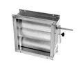 Jalousieklappen ohne Motor Carma 9008/9010, montiert von Zehnder - CZIOPT044257