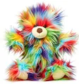 Uni-Toys - Pipbuch Gute-Laune-Teddy - 23 cm (Höhe) - Plüsch-Bär, Teddybär - Plüschtier, Kuscheltier