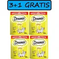 DREAMIES Mega Pack 4x180g (3+1 GRATIS) - eine Delikatesse für eine Katze mit einem leckeren Käse