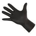 Kerbl Nitrilhandschuhe Long Black 300mm, 50 Stück, Größe S