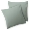Blumtal Kissenbezug, Grün, Textil, Quadratisch, 50x50 cm, Oeko-Tex® Standard 100, Wohntextilien, Bezüge, Kissenbezüge
