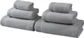 OTTO home Handtuch Set Fenya, flauschig und weich, Premium Handtücher, 550 gr/m², Walkfrottier (Set, 6-St), mit Bordüre, Set, 100% Baumwolle, Hotel-Qualität, 5 Jahre Garantie