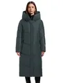 khujo Damen Wintermantel Pulset Matt Steppmantel Winterjacke (DE/NL/SE/PL, Alphanumerisch, S, Regular, Regular, 307FOA-GRE)