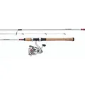 Daiwa Uni – Erwachsene Crossfire LT Spinning Combo Spinnrute & Rolle, Silber, 7 ft Medium