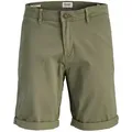 Jack & Jones Shorts "Bowie" in Dunkelgrün - XXL