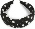 styleBREAKER Haarband, 1-tlg., Haarreif gepunktet mit Knoten Rockabilly