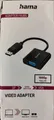 Hama Video Adapter DP/VGA M/W Full HD 1080p Schwarz