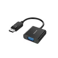 Hama Video Adapter Converter Displayport-Stecker DP auf VGA-Buchse Full-HD 1080p