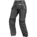 GMS Highway 3 wasserdichte Damen Motorrad Textilhose, schwarz, Größe XS