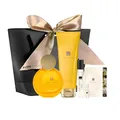 Far Away Shine Eau de Parfum 50 ml, Bodylotion 125 ml, Taschenspray 10 ml, Geschenktasche, Duftprobe, 5er Geschenkset