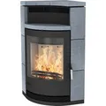 Fireplace Lyon Kaminofen Speckstein Schwarz 8 kW