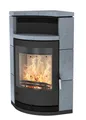 Fireplace Eckkaminofen Lyon Speckstein 8kW
