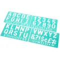 LINEX® 100411050 LINEX® Buchstabenschablonen-Set grün
