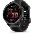 Garmin Forerunner 570 Sportuhr in schwarz-schiefergrau, Größe Einheitsgröße