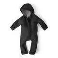 Ehrenkind® WALKOVERALL | Baby Wollwalk-Overalls aus Merino Schurwolle mit Reißverschluss | Walk Wolle Woll-Anzug für Kleinkind und Baby | Anthrazit Gr. 62-68