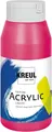 KREUL 17040 Triton Acrylic Liquid Magenta 750 ml Hochwertige Künstler-Acrylfarbe