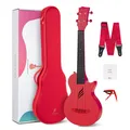 Konzert Ukulele Nova U 23 Zoll Kohlefaser Anfänger und Fortgeschrittene Ukule...