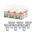 Osram Lamps LED Star PAR16, Sockel: GU10, Nicht Dimmbar, Warmweiß, Ersetzt eine herkömmliche 35 Watt Lampe, 36 Grad Abstrahlwinkel, 6er-Pack