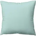Schlafgut Knitted Jersey Bettwäsche Kissenbezug einzeln 80x80 cm | petrol-light - blau