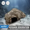 ⛰️ ZooPaul Terrarium Aquarium Keramik Deko Dekoration Höhle Stein Optik Verstek