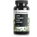 natural elements OPC Traubenkernextrakt – 90 Kapseln – reines OPC aus französischen Weintrauben