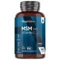 MSM Vitamin C Tabletten - 360Stk - 2400mg - Immunsystem Unterstützung