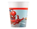 Procos Hängedekoration Pappbecher Spiderman Crime 200ml/8Stk. FSC