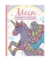 Mein einhorntastisches Mandala Malbuch: 50 wunderschöne Einhorn Mandalas für K