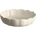Emile Henry Runde Kuchenform Ø 27 cm - MADELEINE - creme