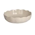 Emile Henry Madeleine Schale rund geriffelt - Ø270mm - H 65mm - Argile