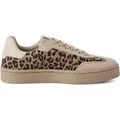 Tamaris Damen Leopard Braun Wildleder Fashion Schnürschuhe
