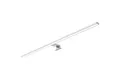 kalb LED Spiegelleuchte 100cm LED Badleuchte Badlampe Spiegellampe 230V, silbergrau, neutralweiß