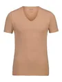 OLYMP Herren T-Shirt Kurzarm Level.Five,Einfarbig,Body fit,Caramel 24,L