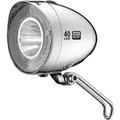 XLC LED SCHEINWERFER 40 LUX NABENDYNAMO FRONT STRAHLER VORDER LICHT SEITENDYNAMO