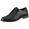 Tommy Hilfiger CORPORATE HILFIGER LTH DERBY Schnürschuh, Blockabsatz, Festtagsschuh, Abendschuh in eleganter Linie schwarz 45 EU