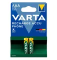 10x Varta Handy Akku Batterien 2er AAA HR03 Industrial Universal Strom Ersatz