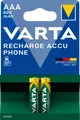 Varta 3 x 2er Pack Phone Power T398 AAA Micro 800 mAh für Telefon