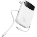 Baseus Powerbank QPow 2 20000mAh 30W 2xUSB-C (white) (20000 mAh, 30 W, 74 Wh) (P10055009213-00)