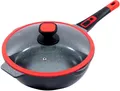 KING Bratpfanne Click-Grip, Aluminiumguss (1-tlg), abnehmbarer Griff, Induktion, Ø 32 cm