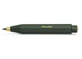 Kaweco CLASSIC SPORT Fallbleistift Green 3.2 mm 5B I Minenbleistift aus hochwertigem Kunststoff in Klassischem Design I Druck-Bleistift nachfüllbar in Grün I Druckminenbleistift 10,5 cm