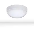 Oktaplex LED Kellerlampe IP65 Badlampe weiß Deckenlampe 4000K Neutralweiß Rund 9W 800lm Deckenleuchte Keller Wasserfest Kellerleuchte Außenleuchte