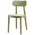 THONET 118 Holzstuhl Buche olivgrün gebeizt