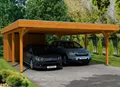 Skanholz Doppelcarport Spessart, BxT: 611x846 cm, 220 cm Einfahrtshöhe
