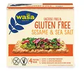 Wasa Knäckebrot Glutenfrei & Laktosefrei Sesam & Meersalz, (240g)