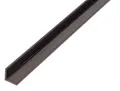 Alberts 479015 Winkelprofil | Kunststoff, schwarz | 1000 x 15 x 15 mm